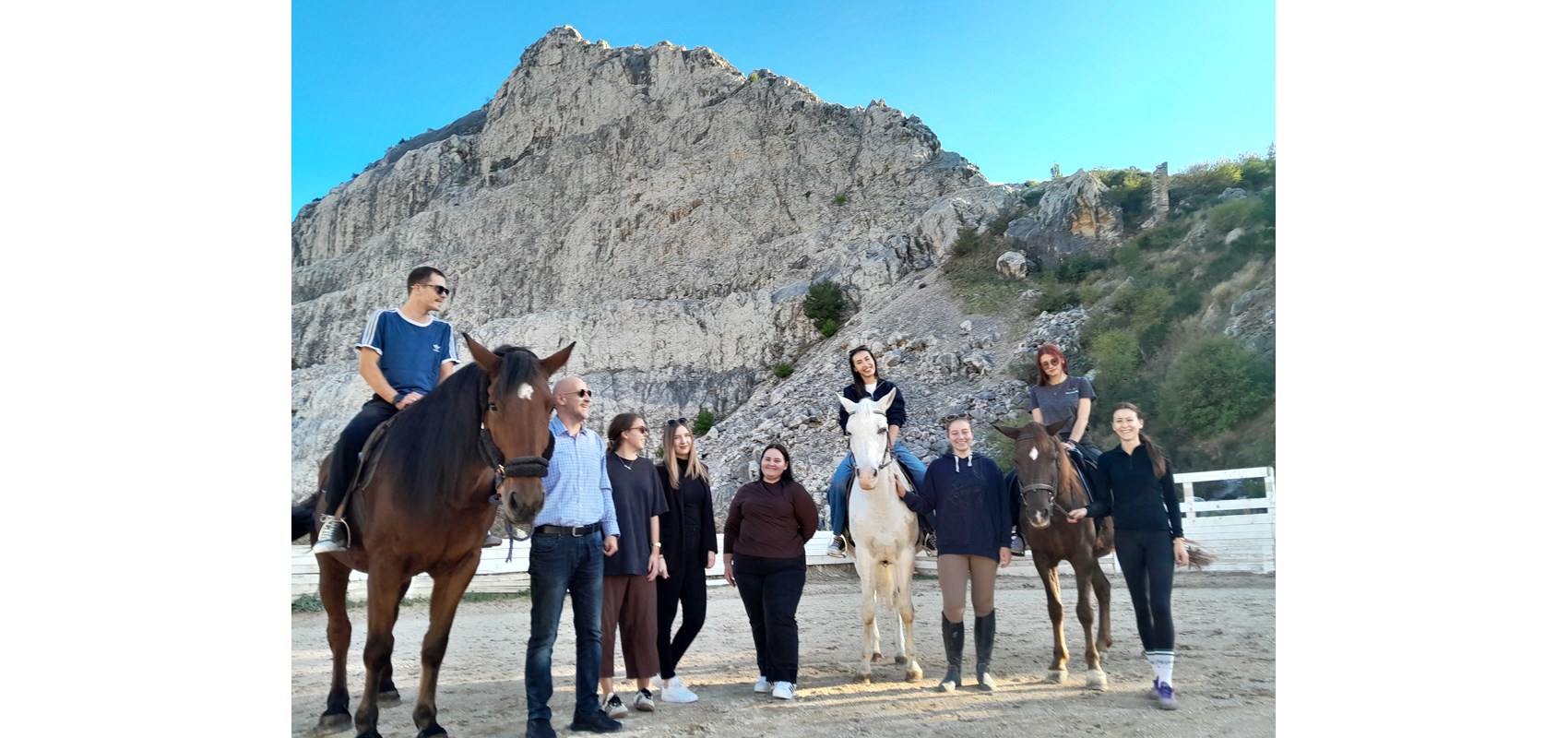 Jahanje s udrugom Dalmacija Equino